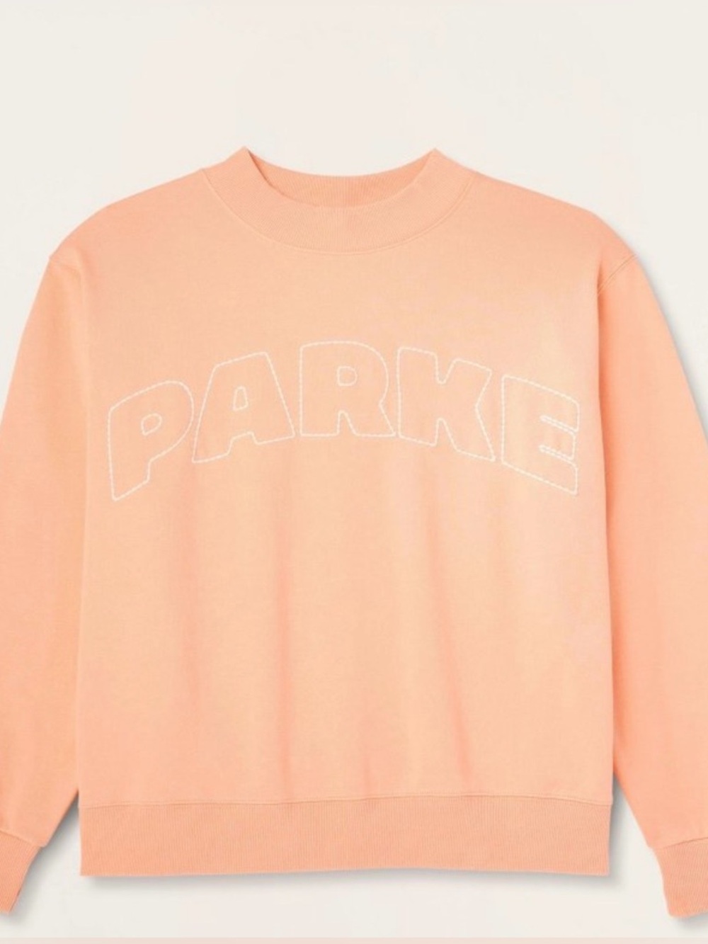 PARKE x Target Women's Mockneck Pullover Sweatshirt Peach Orange L/XL
SOLD OUT!